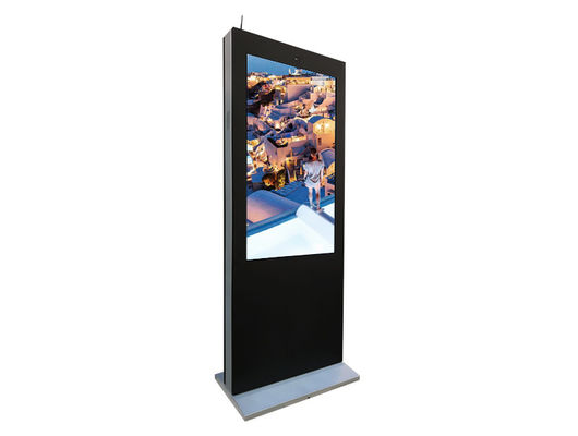 جودة  Weatherproof Outdoor Digital Signage Outdoor Touch Screen Kiosk OEM مصنع