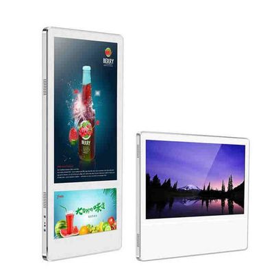 جودة  Indoor Elevator Media Wall Mounted Digital Advertising Screen For Customizable Advertising Display مصنع
