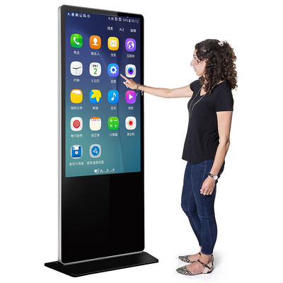 شاشة عرض إعلانات LCD تفاعلية ، كيوسك إشارات رقمية مستقلة