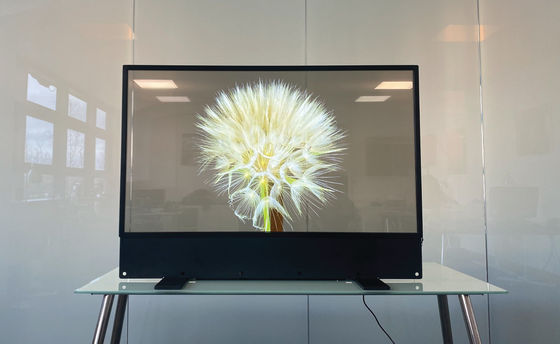 شاشة OLED شفافة عالية الوضوح انظر من خلال OLED