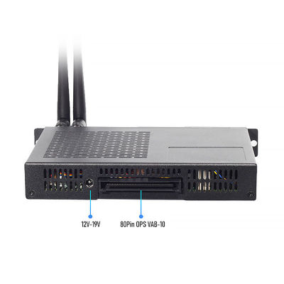 الجيل الثاني عشر الأسود I7-11600H - وحدة الكمبيوتر OPS الصغيرة i7 32GB 128G SSD
