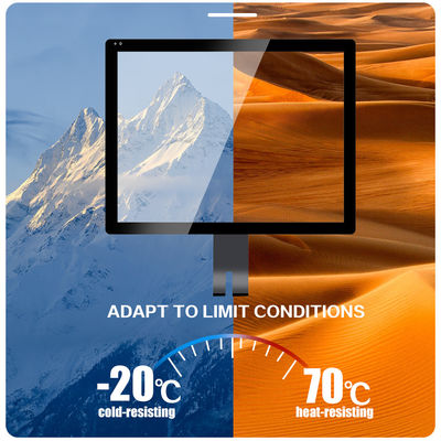 شاشة لمسة TFT-LCD شاشة لمسة 10 0 ساعة زاوية مشاهدة