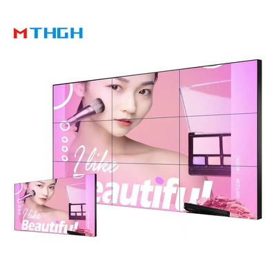 65 بوصة Uhd فيديو جدار LCD شاشة متعددة مع زاوية عرض واسعة