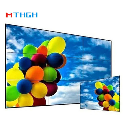 لوحة عرض فيديو LCD مثبتة على الحائط متعدد الوظائف واسعة الألوان