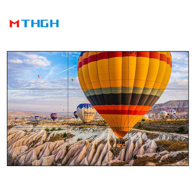1080P عالية 3500: 1 التباين شاشة التقاطع LCD 55 بوصة LCD جدار فيديو
