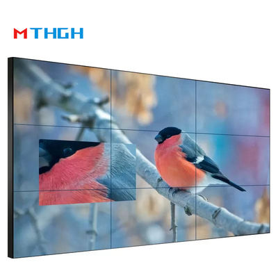 49 بوصة 4K الشاشة المزدوجة لوحة LCD Ac 180-240v دقة 1080p