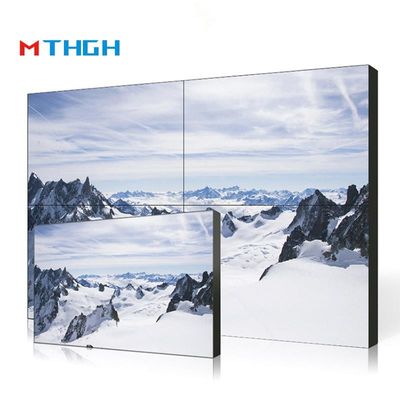 حائط فيديو LCD عالي الدقة 75 بوصة 72٪ مجموعة الألوان عرض الحائط مثبت / مضمن