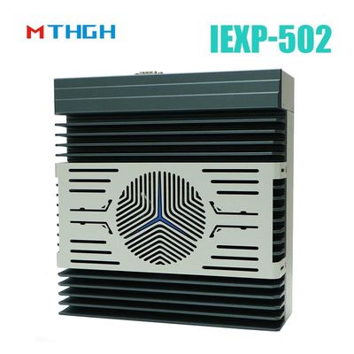 IEXP-502 كمبيوتر صناعي صغير مع فتحة توسيع PCIe صغيرة نظام تشغيل ويندوز / لينكس