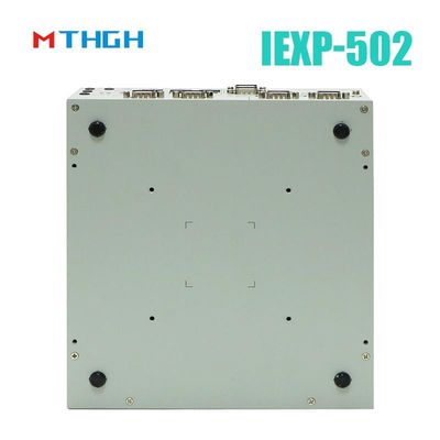 IEXP-502 كمبيوتر صناعي صغير مع فتحة توسيع PCIe صغيرة نظام تشغيل ويندوز / لينكس