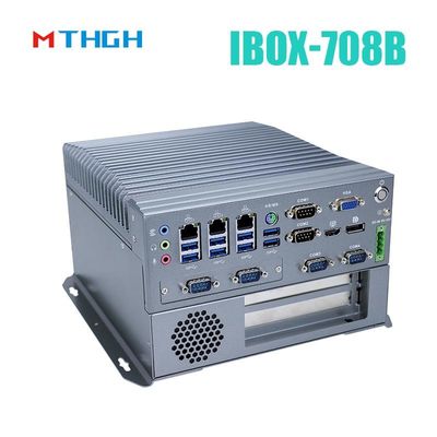 كمبيوتر صناعي صغير بدون مروحة مع معالج I5 6500T AMD R9 5900HX و 8GB DDR4