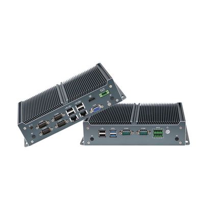 IBOX-1126 J1900 كمبيوتر صناعي مصغر بدون مروحة مع 4 منافذ USB 2.0