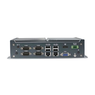 IBOX-1126 J1900 كمبيوتر صناعي مصغر بدون مروحة مع 4 منافذ USB 2.0