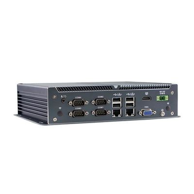 IBOX-1126 J1900 كمبيوتر صناعي مصغر بدون مروحة مع 4 منافذ USB 2.0