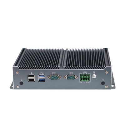 IBOX-1126 J1900 كمبيوتر صناعي مصغر بدون مروحة مع 4 منافذ USB 2.0