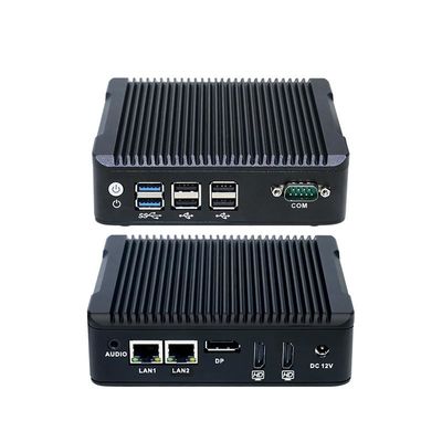 النانو-إن5 بلس كمبيوتر صناعي صغير رباعي النواة J3710 1XMSATA 2.5 HDD 2XUSB3.0
