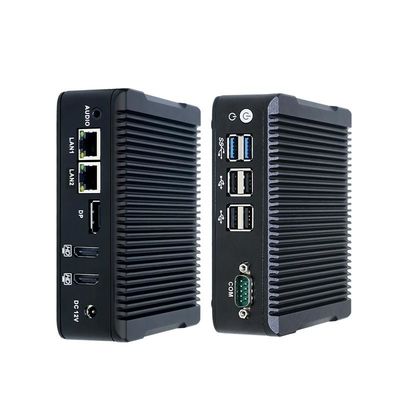 النانو-إن5 بلس كمبيوتر صناعي صغير رباعي النواة J3710 1XMSATA 2.5 HDD 2XUSB3.0