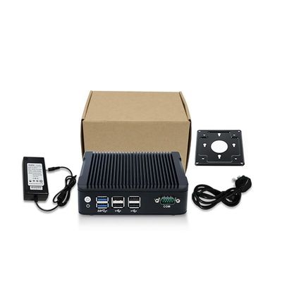النانو-إن5 بلس كمبيوتر صناعي صغير رباعي النواة J3710 1XMSATA 2.5 HDD 2XUSB3.0
