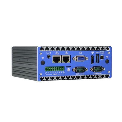نانو تيتانيوم رمادى ميني كمبيوتر صناعي N11 DC 12V مدخل 2XIntel I210-AT/I211-AT 1000M