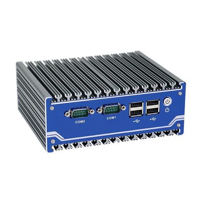 نانو تيتانيوم رمادى ميني كمبيوتر صناعي N11 DC 12V مدخل 2XIntel I210-AT/I211-AT 1000M