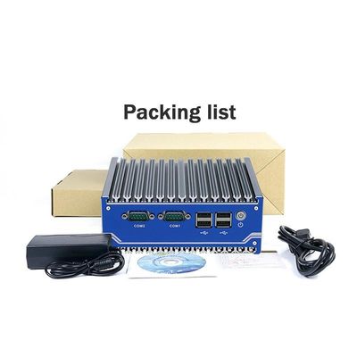 نانو تيتانيوم رمادى ميني كمبيوتر صناعي N11 DC 12V مدخل 2XIntel I210-AT/I211-AT 1000M