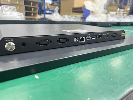 شاشة عرض رقمية مثبتة على الحائط مع مدخلات HDMI / VGA / DVI / AV / USB وخيارات إدخال متنوعة