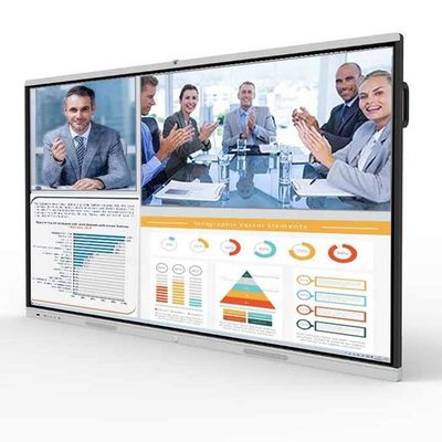 لوحة عرض عالية الجودة 98 بوصة الأشعة تحت الحمراء متعددة اللمسات الشاشة مع HDMI مدخل / مخرج