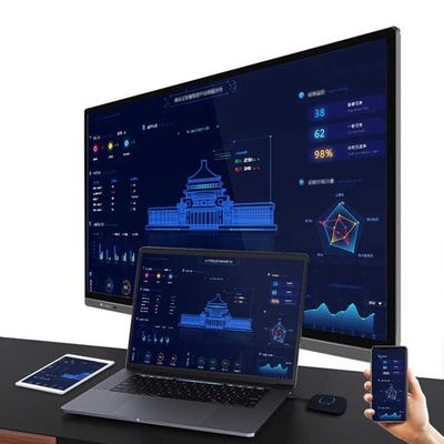 النسخة النظامية 86 بوصة أندرويد 13.0 التفاعلية شاشة لمسة شاشة العرض لوحة تجريبية