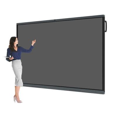 65 بوصة شاشة LCD لمسة أندرويد 13 شاشة لمسة تفاعلية لوحة بيضاء، لوحة مؤتمرات الصف